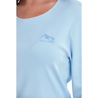 Wear Sierra Women's Long-Sleeve Scoop Neck Shirt