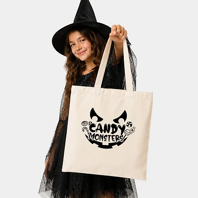 Simply Sage Market - Canvas Tote - Candy Monster