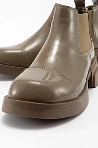 Prologue Shoes Womens Cafune Patent Platform Boot