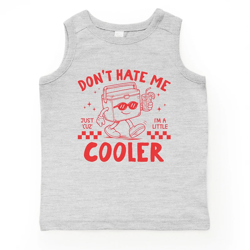 The Juniper Shop - Toddler Graphic Tank Just A Little Cooler Checkered