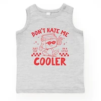 The Juniper Shop - Toddler Graphic Tank Just A Little Cooler Checkered