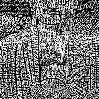 LA Pop Art Zen Buddha - Mens Word Crew Sweatshirt