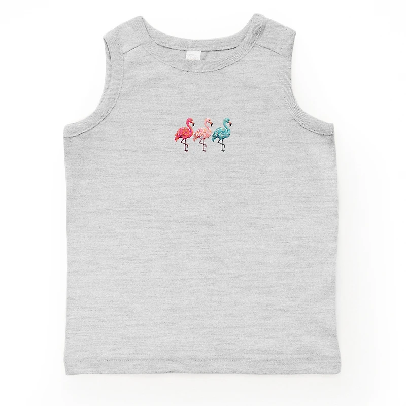 The Juniper Shop - Three Flamingos Youth Tank Top