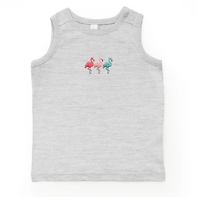 The Juniper Shop - Three Flamingos Youth Tank Top