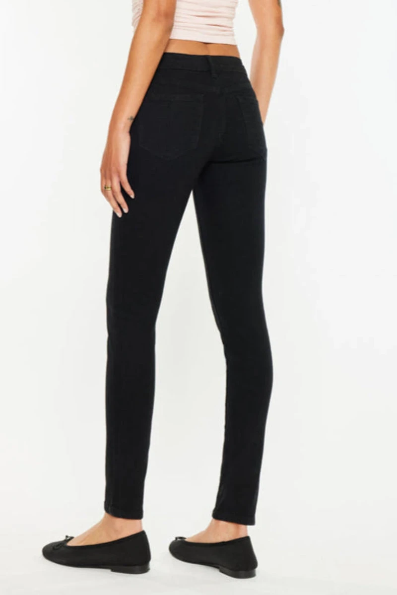 KanCan Women's Essentials Mid Rise Super Skinny Anivia Jeans