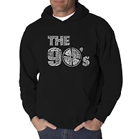 LA Pop Art 90S - Men's Word Hooded Sweatshirt