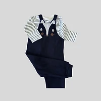 Wear Sierra Boys Infant Toddler Overalls 2‑Piece Set