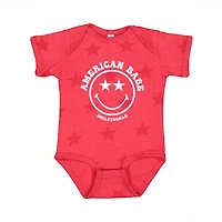 The Juniper Shop - SmileyWorld American Babe Baby Short Sleeve Star Bodysuit