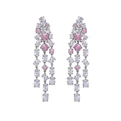 AGP PARIS Womens Diva Gorgeous Tassel Drop Earrings