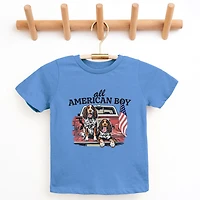 The Juniper Shop - All American Boy Dogs Youth Short Sleeve Graphic T-Shirt