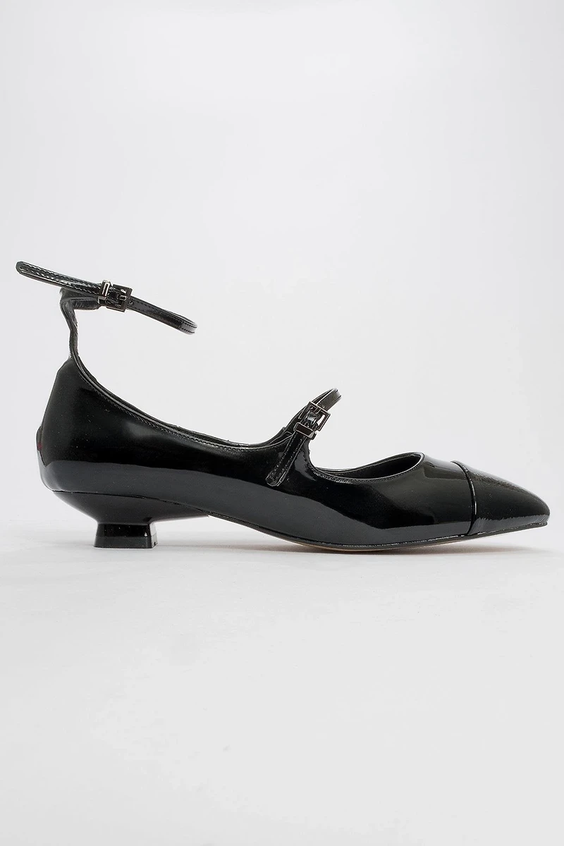 Prologue Shoes Womens Uster Low Heel Mary Jane Pump