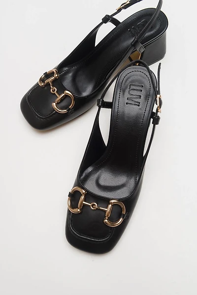 Prologue Shoes Womens Karol Block Heel Pump