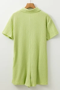 Threaded Pear Women's Talia Short Sleeve Patched Shirt