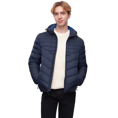 Rokka&Rolla Mens Lightweight Padded Puffer Jacket