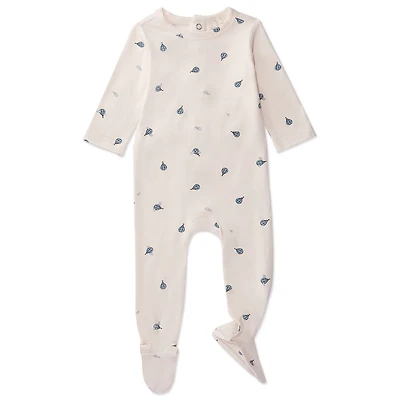 MeMoi Baby and Toddler Boys "Hot Air Balloon" Rayon from Bamboo Blend Footie