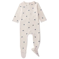 MeMoi Baby and Toddler Boys "Hot Air Balloon" Rayon from Bamboo Blend Footie