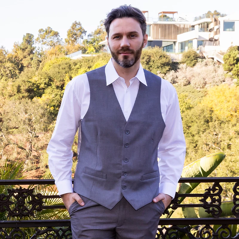 Gioberti Men's Formal Suit Vest