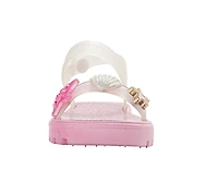 bebe Toddler Girl's Sandals with Back Strap and Starfish Detail