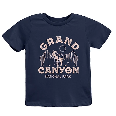 The Juniper Shop - Vintage Grand Canyon National Park Youth Short Sleeve Graphic T-Shirt