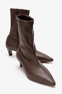 Prologue Shoes Womens Alora Kitten Heel Boot