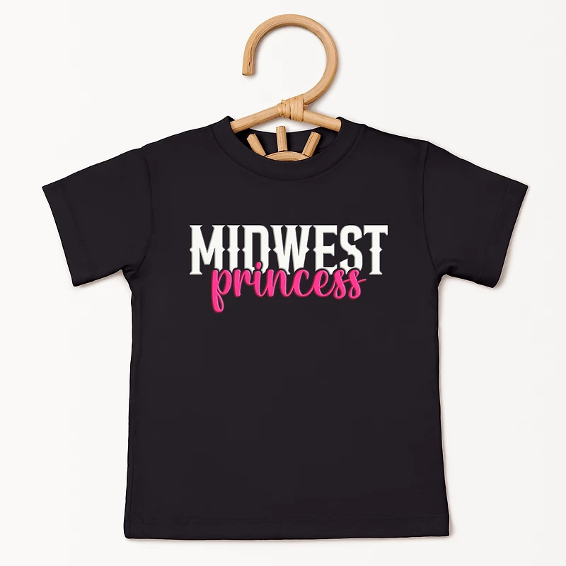 The Juniper Shop - Midwest Princess Puff  Toddler Short Sleeve Graphic T-Shirt