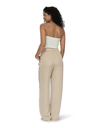 Belle & Bloom Womens Everywhere All At Once Wide Leg Pant
