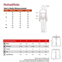 Rokka&Rolla Mens Stretch 9" Quick-Dry Board Shorts UPF 50+