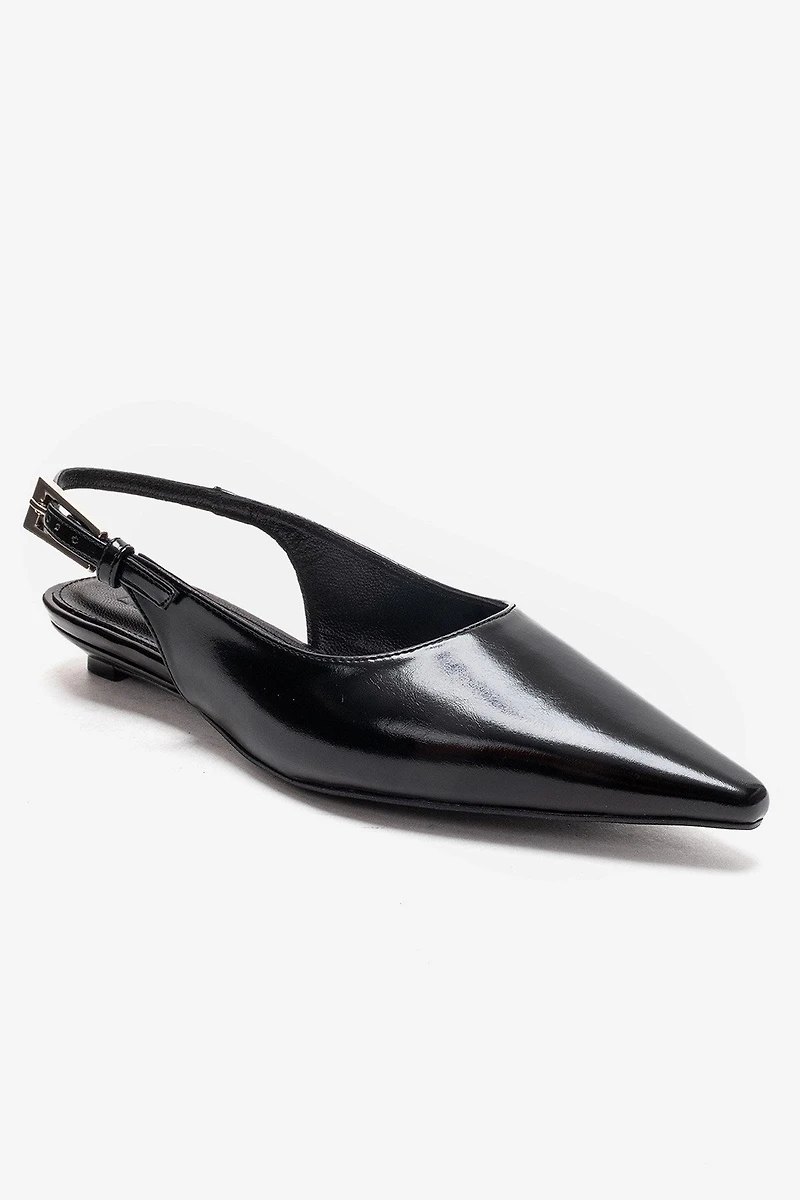 Prologue Shoes Womens Jenna Slingback Pointed Toe Pump