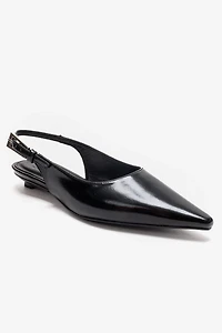 Prologue Shoes Womens Jenna Slingback Pointed Toe Pump