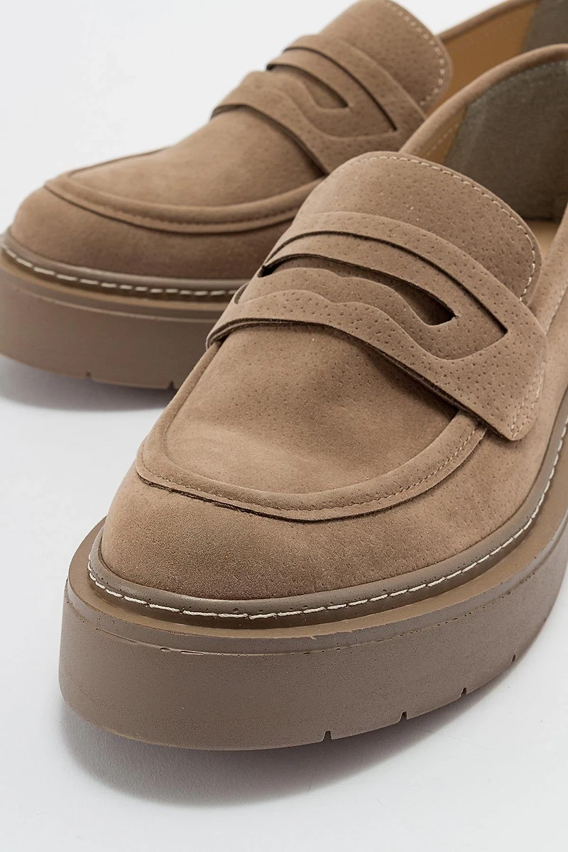 Prologue Shoes Womens Josie Platform Loafer
