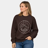 Simply Sage Market - Explore More Circle  Women's Graphic Sweatshirt