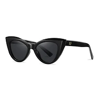 AGP PARIS Women's Cat Eye Acetate Polarized Lens UV400 Sunglasses