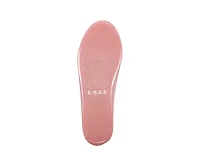 bebe Womens Jelly Flats with Charms Slip On Lightweight Shoes