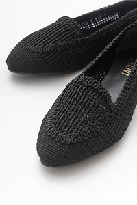 Prologue Shoes Womens Mira Knit Ballet Flat