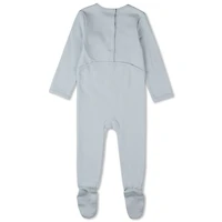 MeMoi Baby "Merry Skyline" 100% Cotton Long-Sleeve Footie
