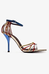 Prologue Shoes Womens Arona Ankle Strap Stiletto Sandal