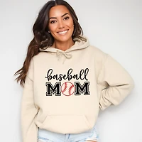 Simply Sage Market - Baseball Mom With Ball Women's Graphic Hoodie