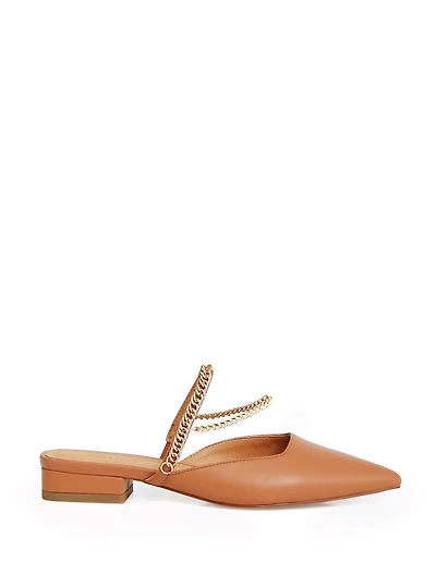 Belle & Bloom Womens On The Go Leather Flat