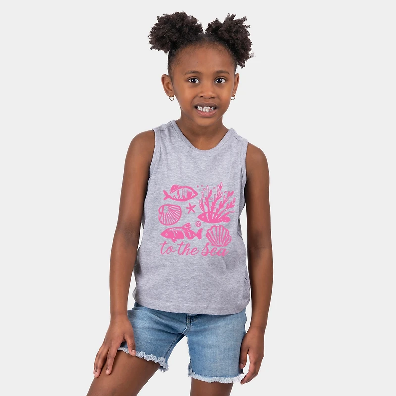 The Juniper Shop - To Sea Creatures Youth Tank Top
