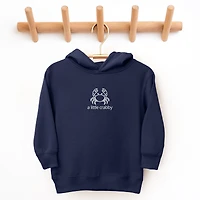 The Juniper Shop - A Little Crabby Outline Toddler Hoodie