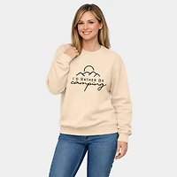 Simply Sage Market - I'd Rather Be Camping  Women's Graphic Sweatshirt