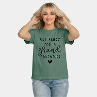 Simply Sage Market - Get Ready Grand Adventure Women's Relaxed Boxy Tee