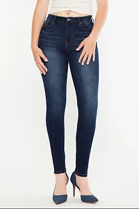 KanCan Women's Curvy Essentials High Rise Skinny Jeans Effie