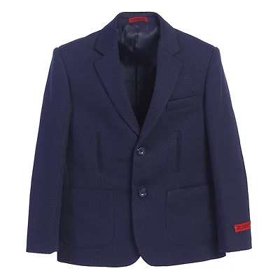 Gioberti Boy's Lightweight Waffle Weave Textured Blazer Jacket