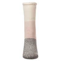 MeMoi Women's Colorblock Cozy Warm Thermal Crew Socks