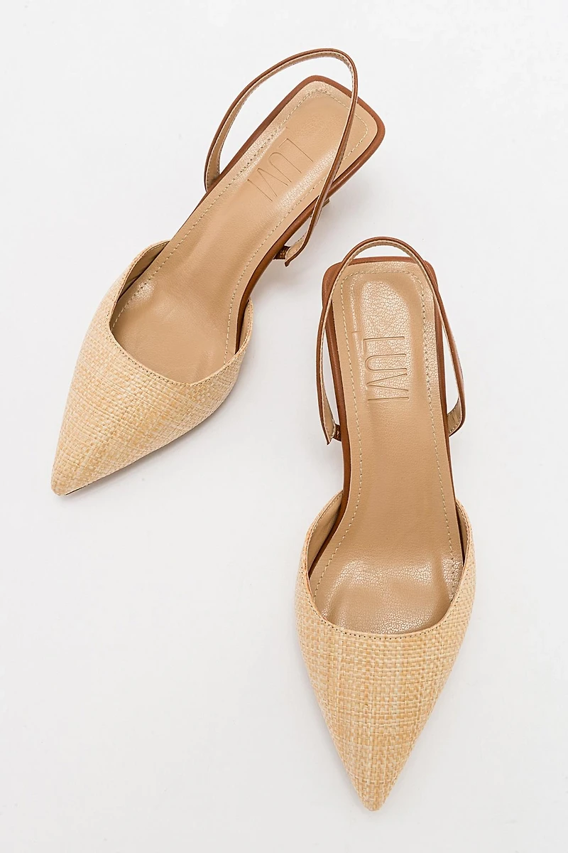 Prologue Shoes Womens Over Pointed Toe Pump
