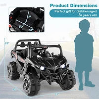 Hivvago 12V Battery Powered Electric Vehicle with Remote Control and 3 Speeds