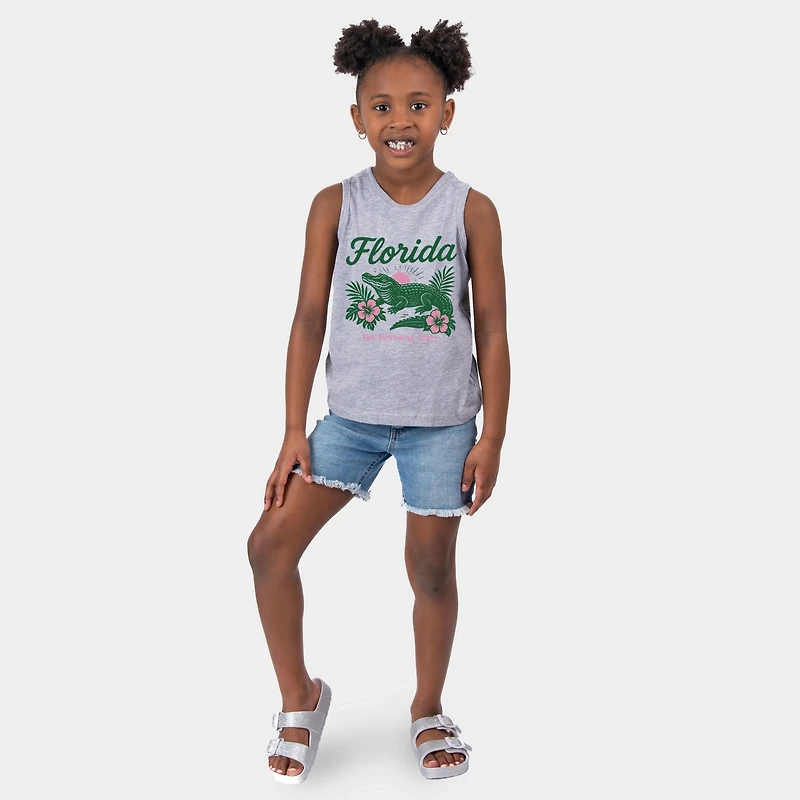 The Juniper Shop - Youth Tank Top Florida Alligator