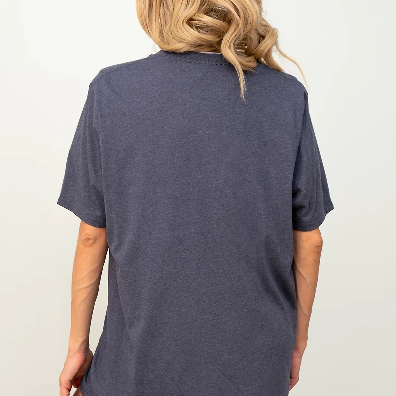 Simply Sage Market - Women's Short Sleeve Graphic T-Shirt Pencil Stripes
