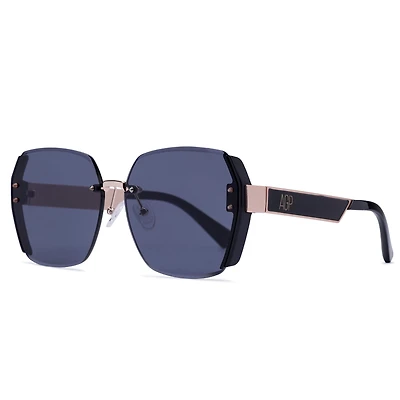 AGP PARIS Women's Bold Square Acetate Gradient Lens UV400 Sunglasses